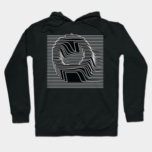 Circle Geometric Lines Hoodie